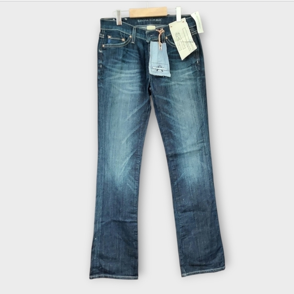 NWT Banana Republic Women's Boot Cut Jeans ~sz 26 - Picture 3 of 8